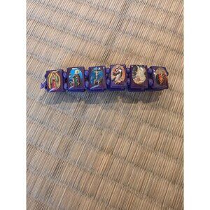 Purple Religious Bracelet